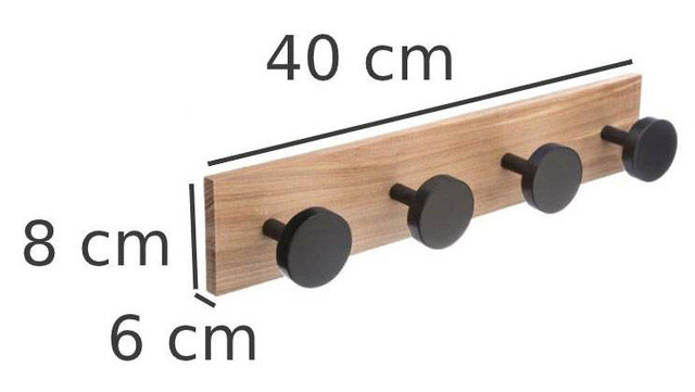 Cuier cu ​​4 cârlige