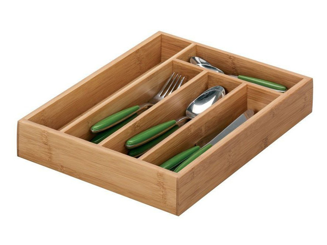 Recipient pentru tacâmuri, inserție pentru sertar, 34 x 26 x 5 cm, ZELLER