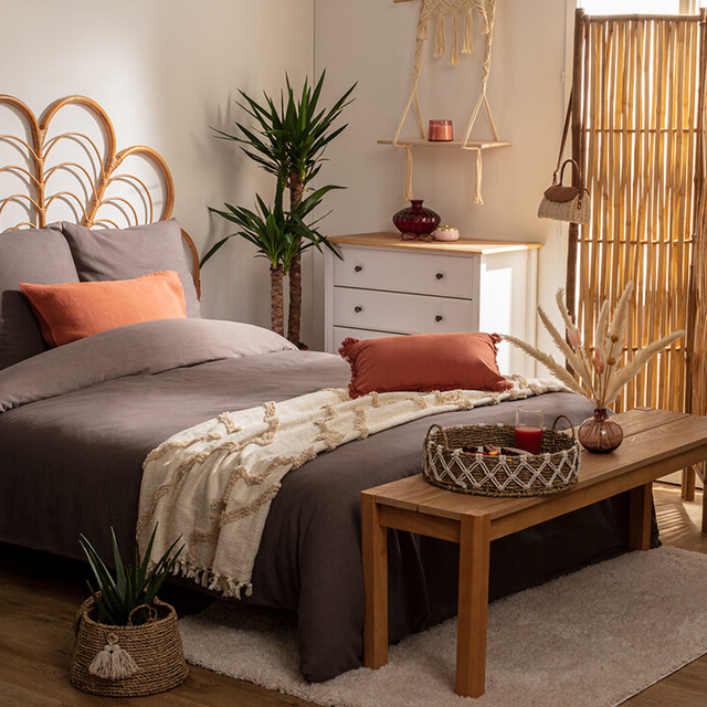 Tavă decorativă din iarbă de mare, Ø 38,5 cm