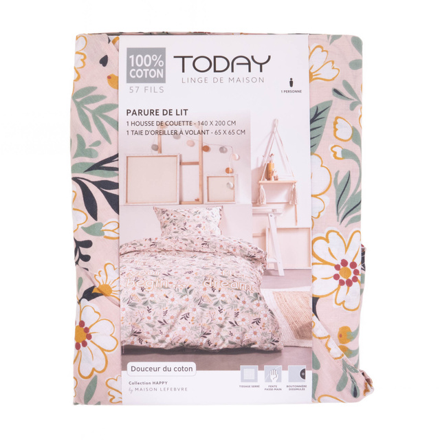 Lenjerie de pat pentru copii BOUQUET OF DAISIES, 140 x 200 cm