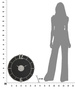 Ceas de perete GLAM, Ø 60 cm