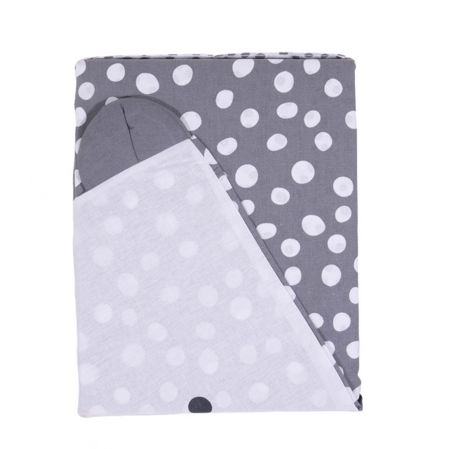 Lenjerie de pat pentru copii MAGIC JUNGLE cu urechiușe, 100% bumbac