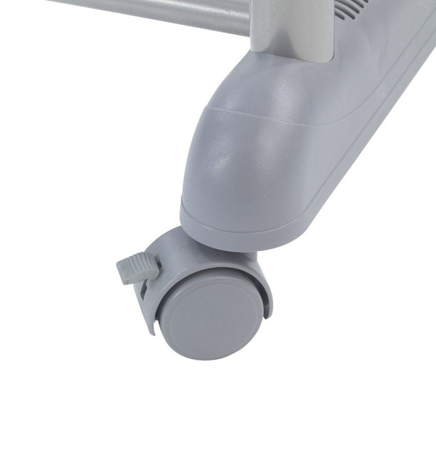 Suport telescopic pentru haine - dulap pe roți