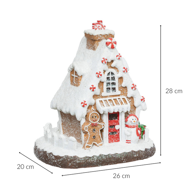 Figurina casa de turta dulce, 28 cm