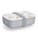Cutie de pranz din plastic RAINBOW, 19 x 12,5 x 6,5 cm