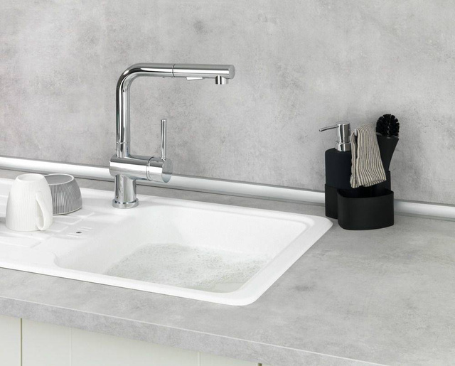 Set de bucătărie EMPIRE BLACK, 4 în 1, WENKO, negru