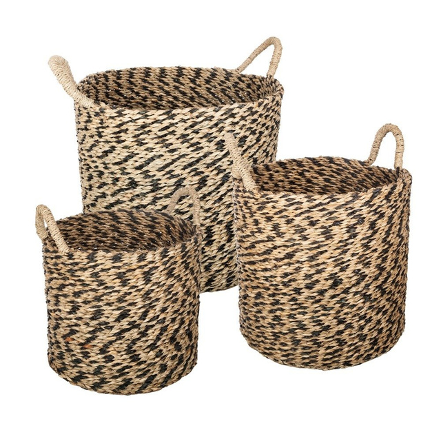 Cosuri decorative rotunde cu manere, 3 dimensiuni