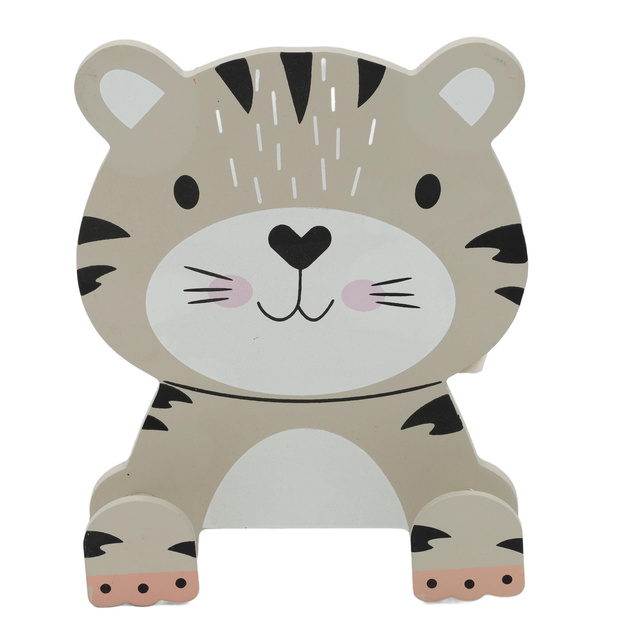 Umeraș pentru haine în camera copilului, animal cu lăbuțe, 14 x 4,5 x 17 cm