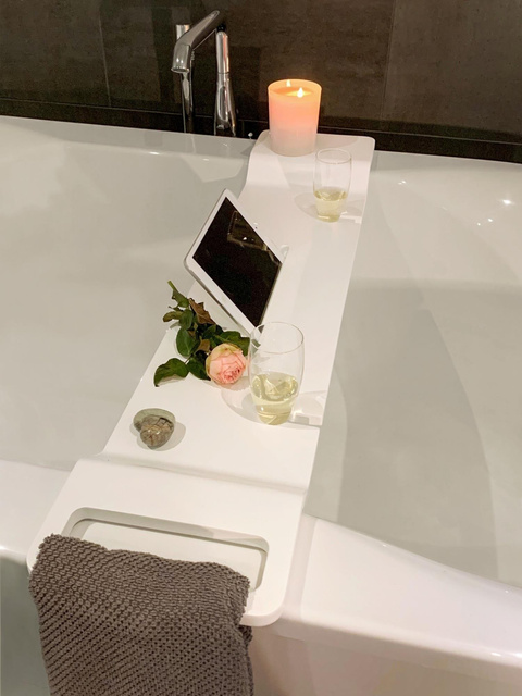 Raft pentru baie pentru cadă MATERA, alb, Wenko