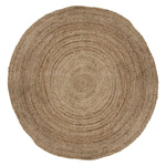 Covor decorativ rotund, pânză, Ø 120 cm