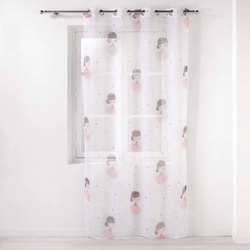 Perdea pentru camera copiilor PETITE PRINCESSE, cu ghidaje, 140 x 240 cm