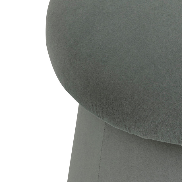 Taburet pouf rotund NOA, forma ciuperca, Ø 37 cm