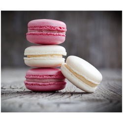 Placă de protecție din sticlă MACARONS pentru perete - 50 x 60 cm, WENKO, macarons