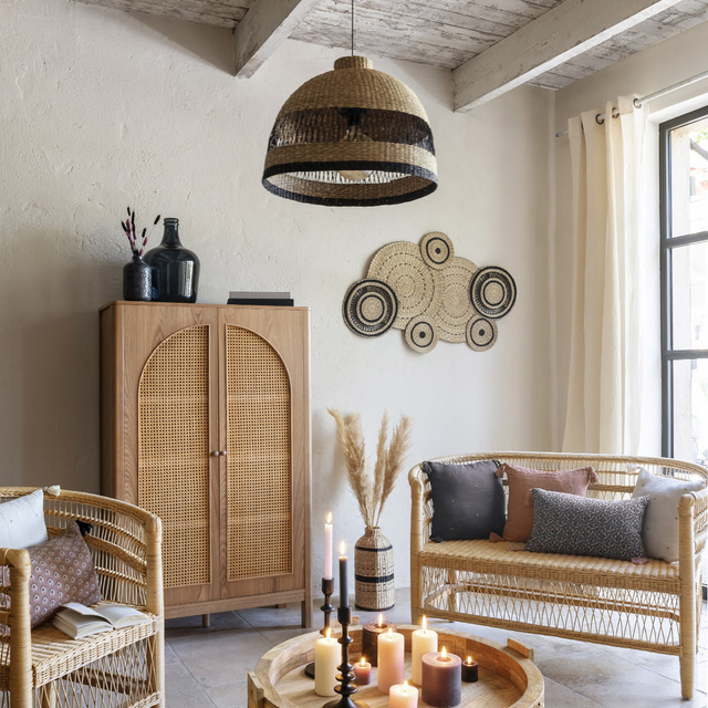 Perna decorativa cu franjuri JAMANA, 30 x 50 cm