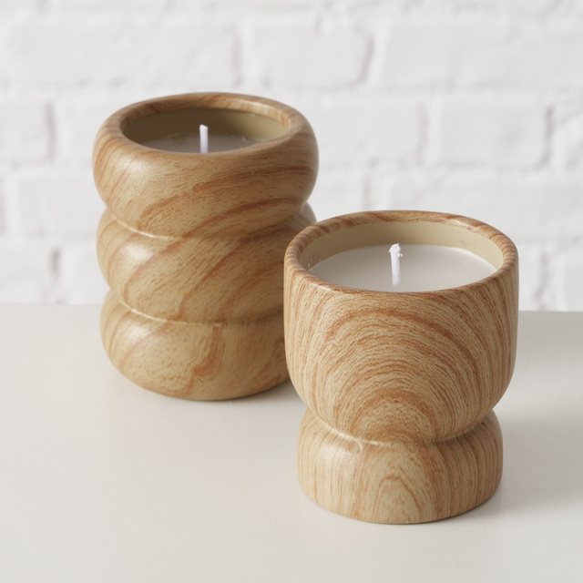 Lumanare decorativa din ceramica LEANO, Ø 6,5 cm