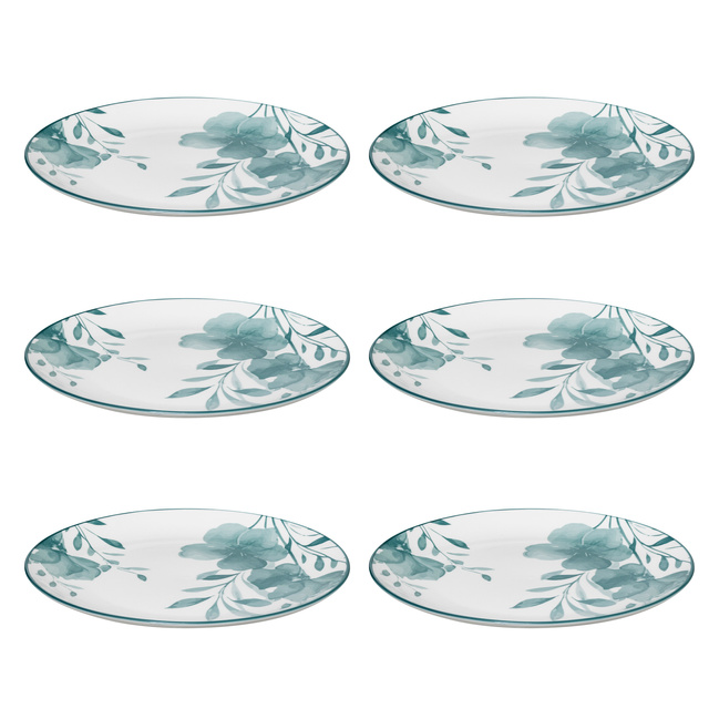 Farfurii întinse LILY, 6 buc. × Ø 27 cm