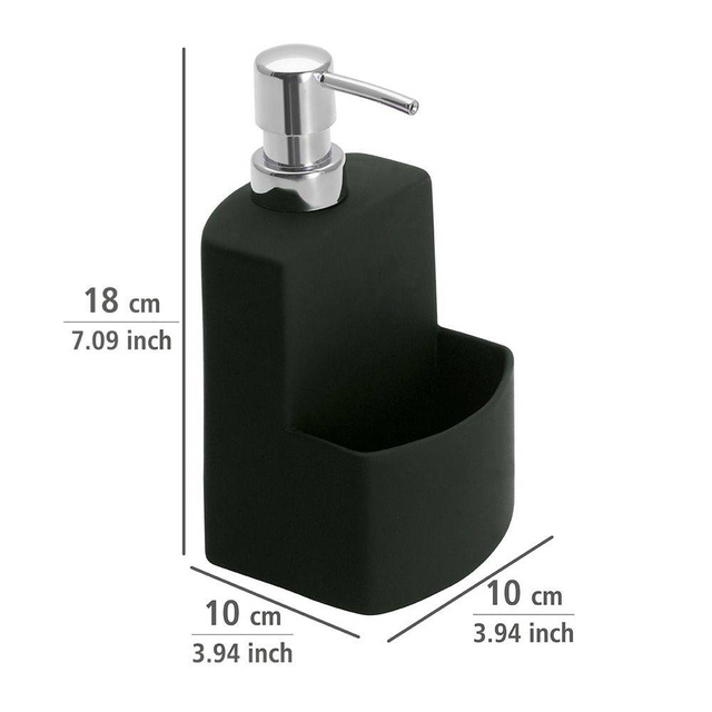 Set de bucătărie FESTIVAL BLACK, 2 în 1, WENKO, negru