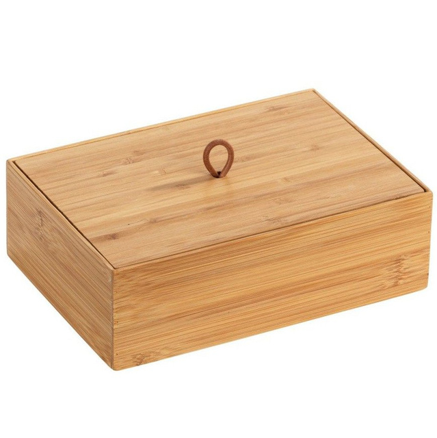 Organizator pentru baie TERRA, Bambus, 22x15x7 cm, WENKO