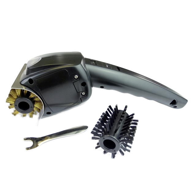 Perie pentru curatarea gratarului, pe baterii