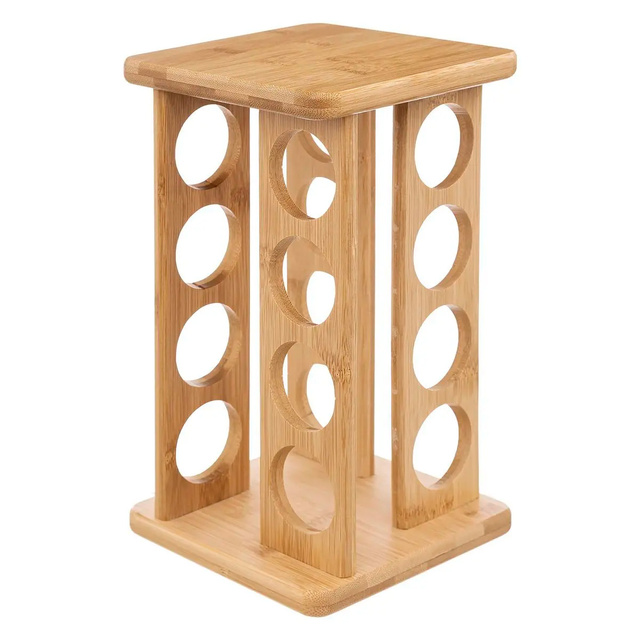 Set 16 recipiente pentru condimente cu suport rotativ Secret de Gourmet