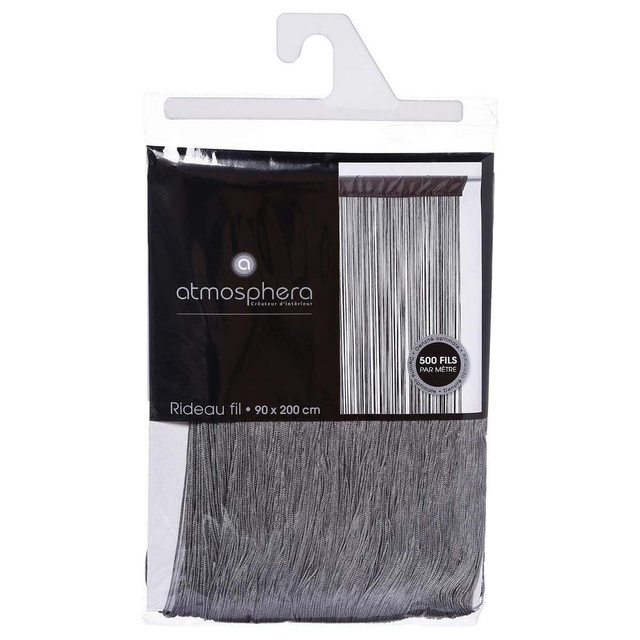 Perdea decorativă lungă cu franjuri drăguțe, 90 x 200 cm, Atmosphera