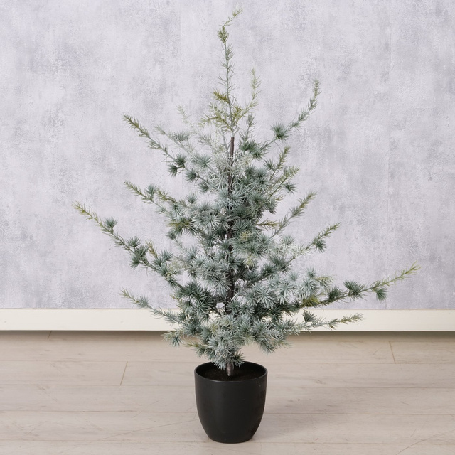 Brad decorativ realizat manual KIEFER, 90 cm