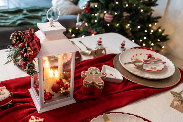 Felinar LED, coronita, inaltime 29 cm