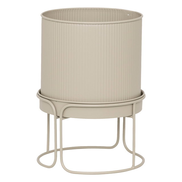 Ghivece de flori metalice, 2 buc, AZE, Ø 30 cm