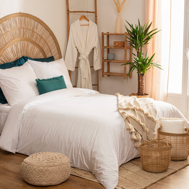 Puf MACRAMA, sezutul in stil boho, 44 cm