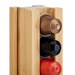 Suport din bambus pentru capsule Dolce Gusto BERI, 11 x 11 x 30 cm