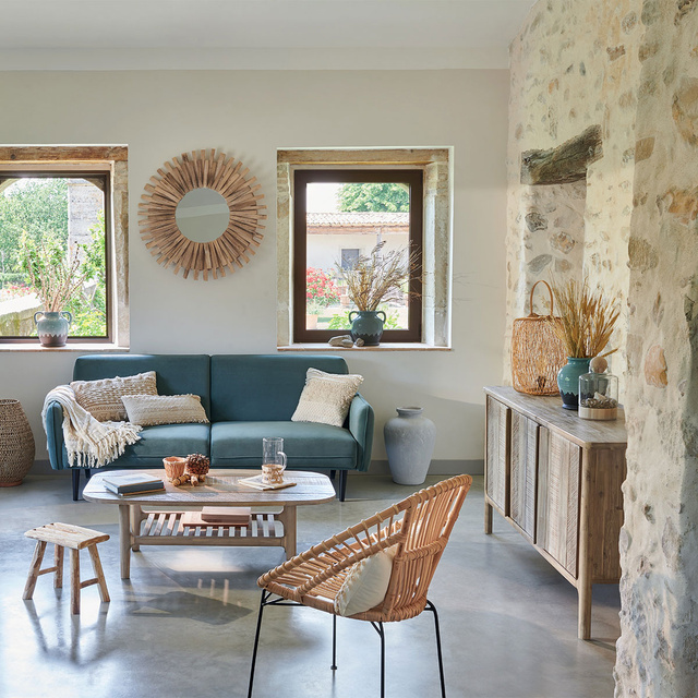 Lampa din bambus SINDY, 39 cm