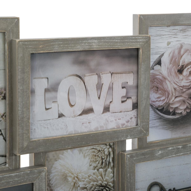 Rame foto, colaj, 15 elemente, anticate, Atmosfera