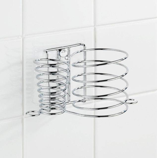 Suport MILANO pentru uscător de păr și placă de îndreptat, 2 în 1, WENKO