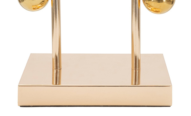 Lampă de masă BUBBLE cu bile aurii