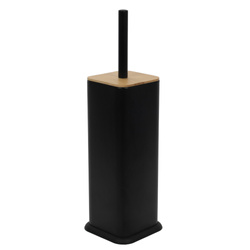 Perie de toaletă ZETRU cu capac din bambus