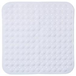 Covoraș antiderapant pentru cădiță de duș, 54 x 54 cm, alb