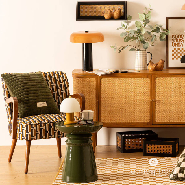 Set de lăzi din lemn negru COR x2