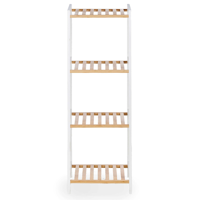 Raft îngust din bambus SQUARE, 35 x 30 x 100 cm