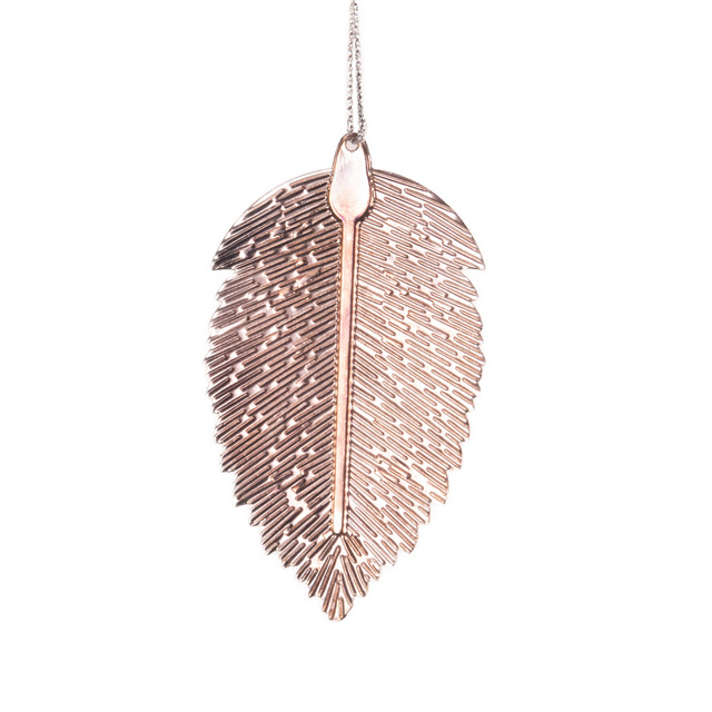 Decorațiuni de sărbătoare, pandantive cu frunze, pene, 4 buc.