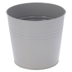 Capac pentru ghivece din zinc, 13 x 11 cm