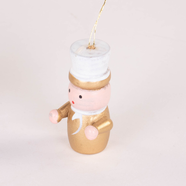 Set de jucării din lemn pentru brad, 12 buc.