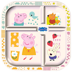 Farfurie educativa + zaruri, EASY EATER PEPPA PIG G