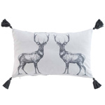 Perna decorativa pentru camera copilului, cu ciucuri 30 x 50 cm