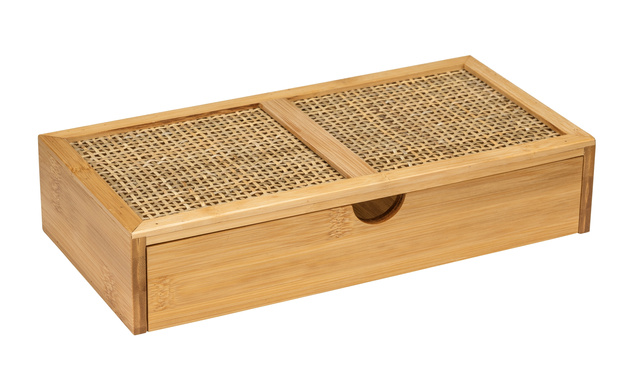Cutie cosmetice ALLEGRE BAMBOO, 28 x 6 x 14 cm, WENKO