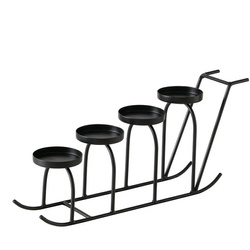 Candelabru metalic în formă de sanie SLIDO