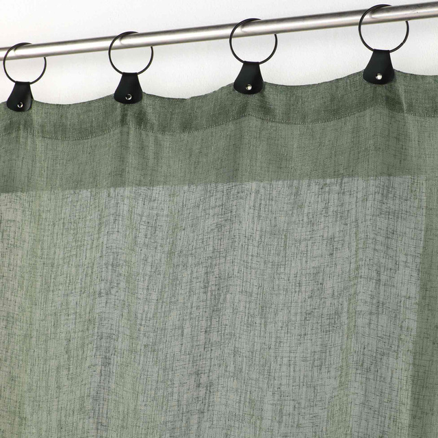 Perdea din plasă LINKA cu ochiuri metalice, 140 x 240 cm