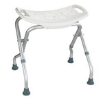 Taburet de baie reglabil SECURA, WENKO