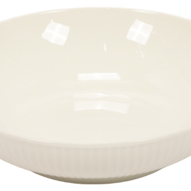 Farfurie adanca din portelan New Bone, Ø 20 cm