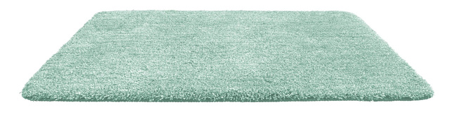 Covor de baie MELANGE, culoare turcoaz, 55 x 65 cm, WENKO