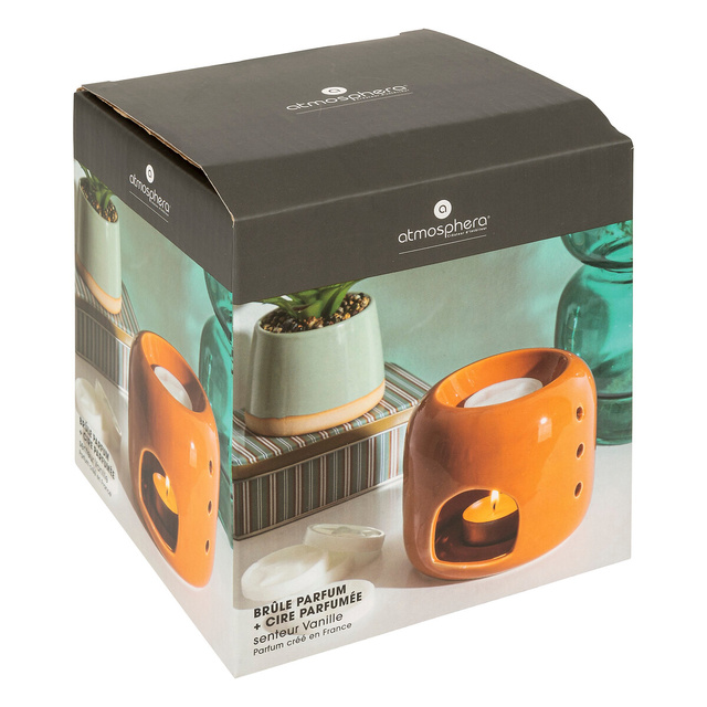 Difuzor aromaterapie din ceramica + 5 pastile de ceara parfumate